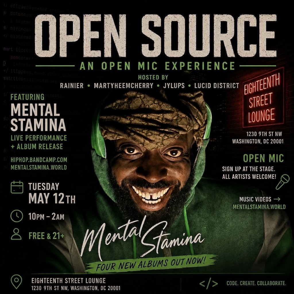 Open Source: An Open Mic Experience poster